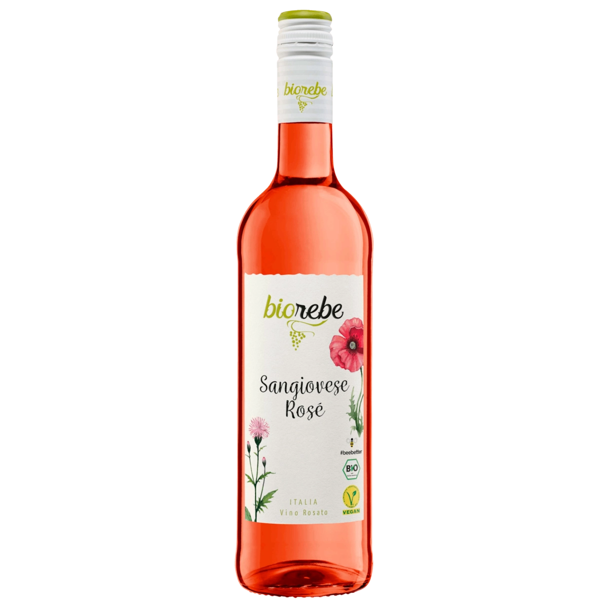 Biorebe Bio Roséwein Sangiovese Rosé halbtrocken 0,75l