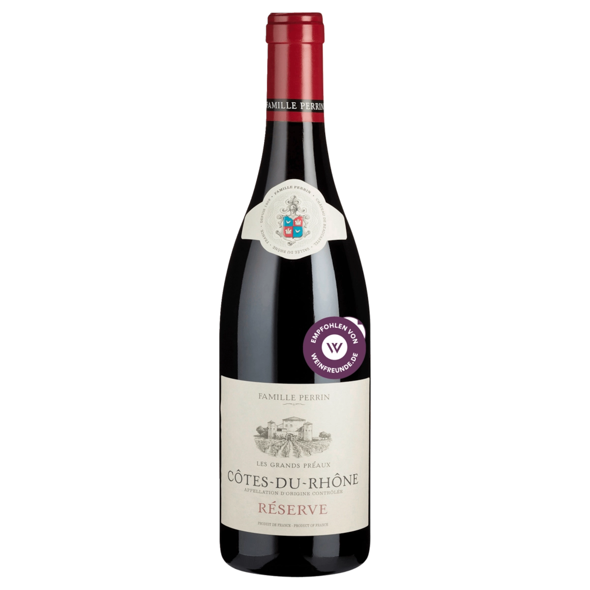 Famille Perrin Rotwein Côtes du Rhône trocken 0,75l