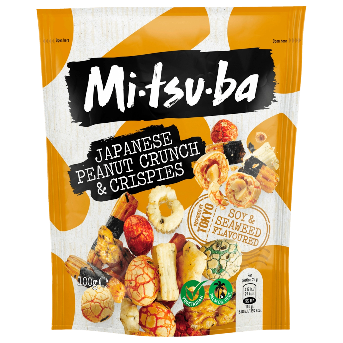 Mitsuba Japanese Peanut Crunch & Crispies 100g