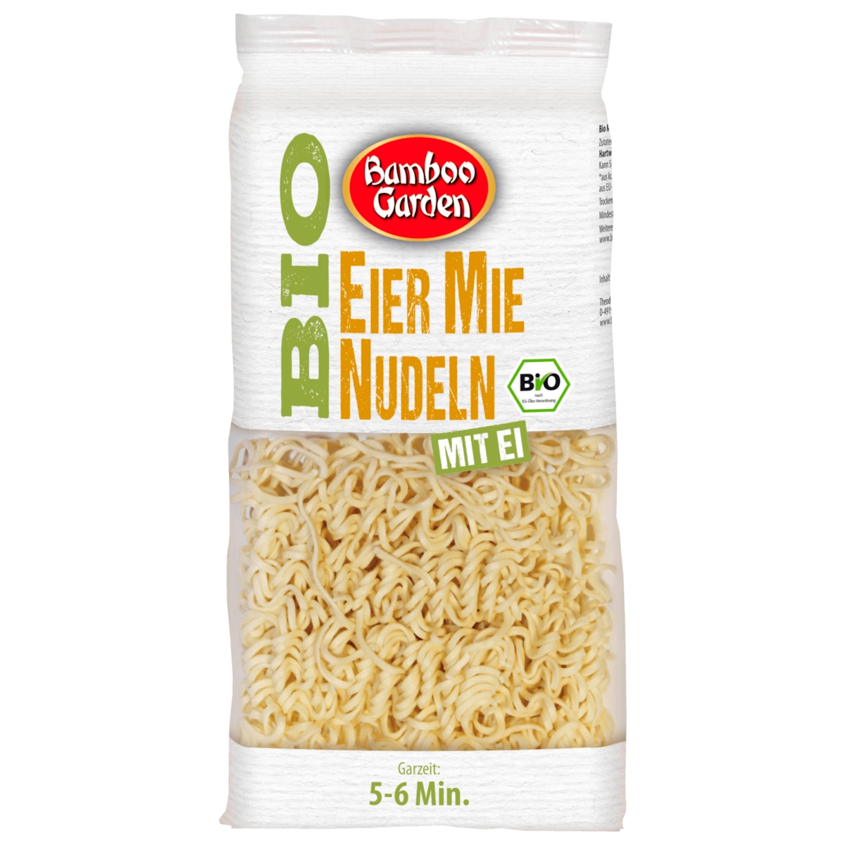 Bamboo Garden Eier Mie Nudeln Bio 250g