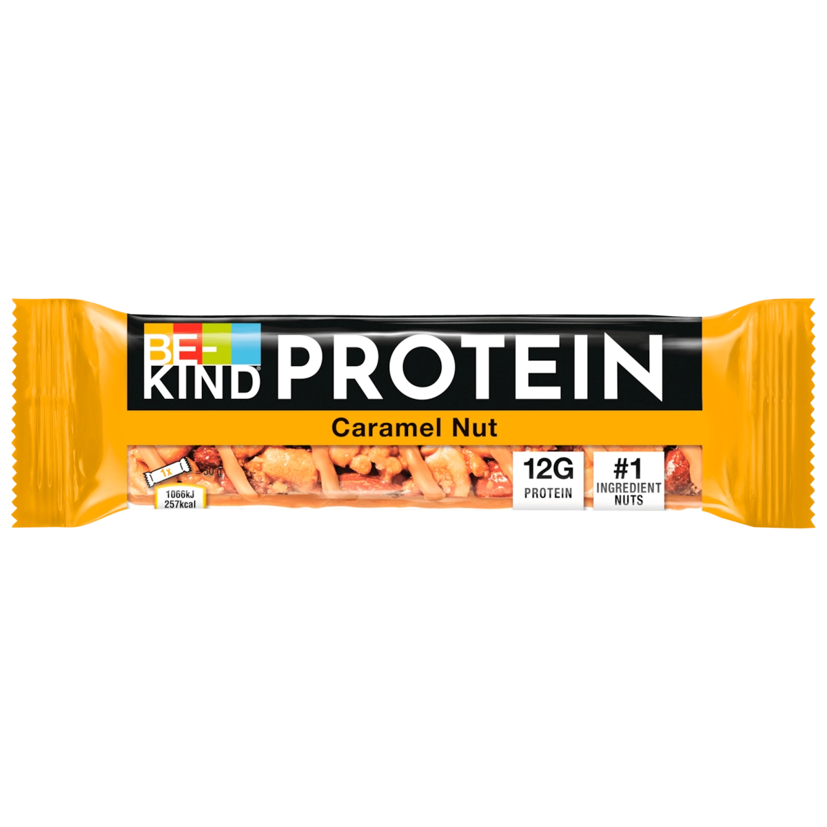 BE-KIND® Protein Toasted Caramel Nut 50g