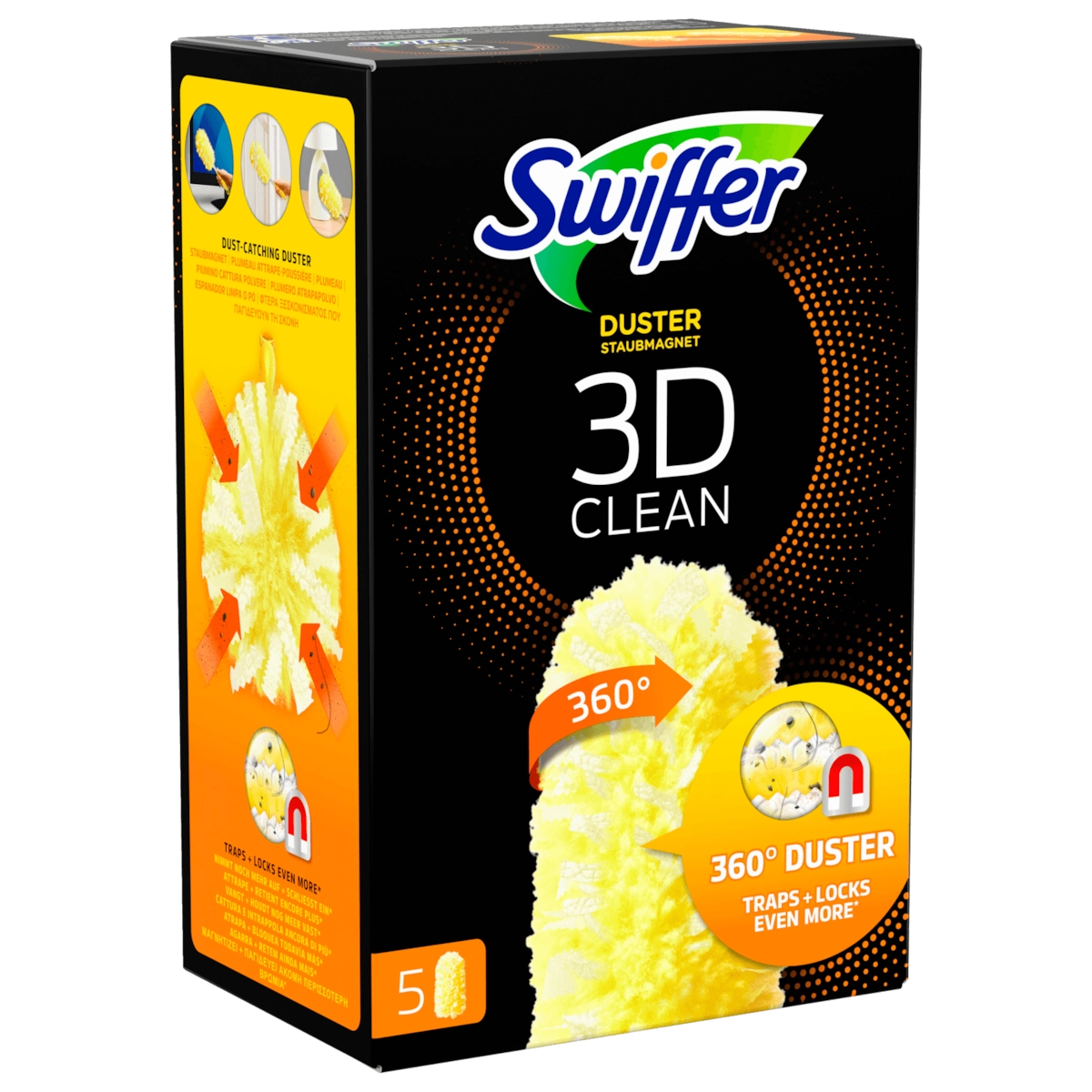 Swiffer Staubmagnet 3D Nachfüller 5 Stück
