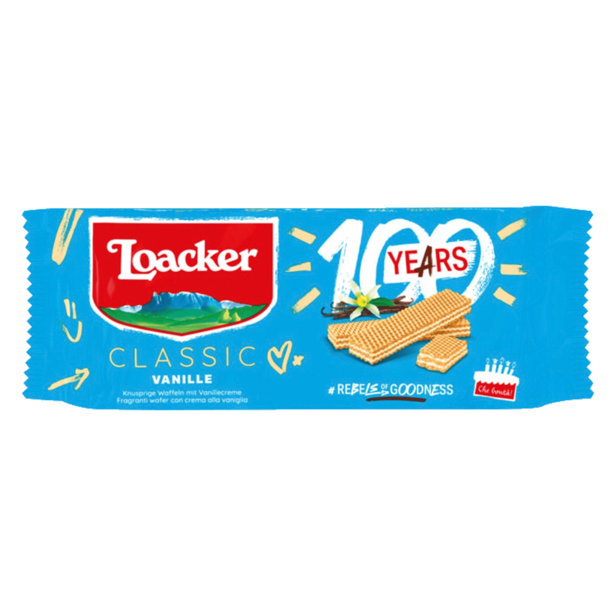 Loacker Waffeln Vanille 135g