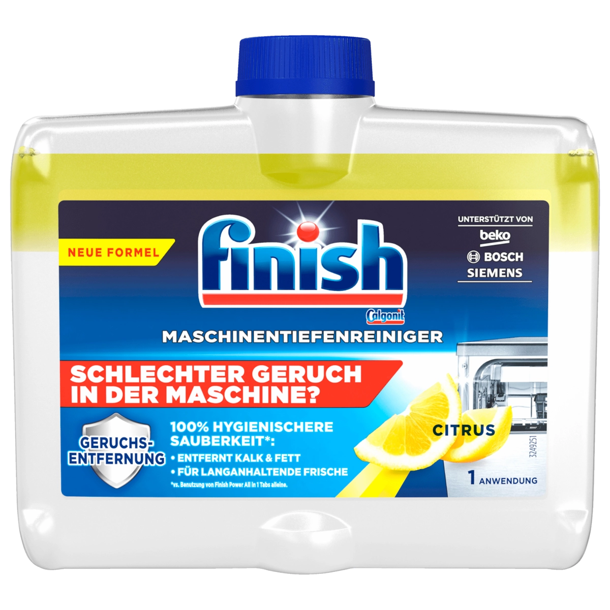 Finish Maschinentiefenreiniger Citrus 250ml