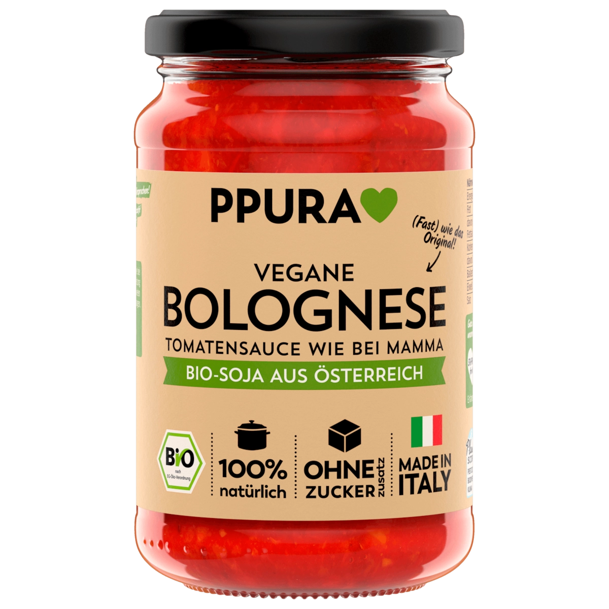 PPura Bio Vegane Bolognese 340g