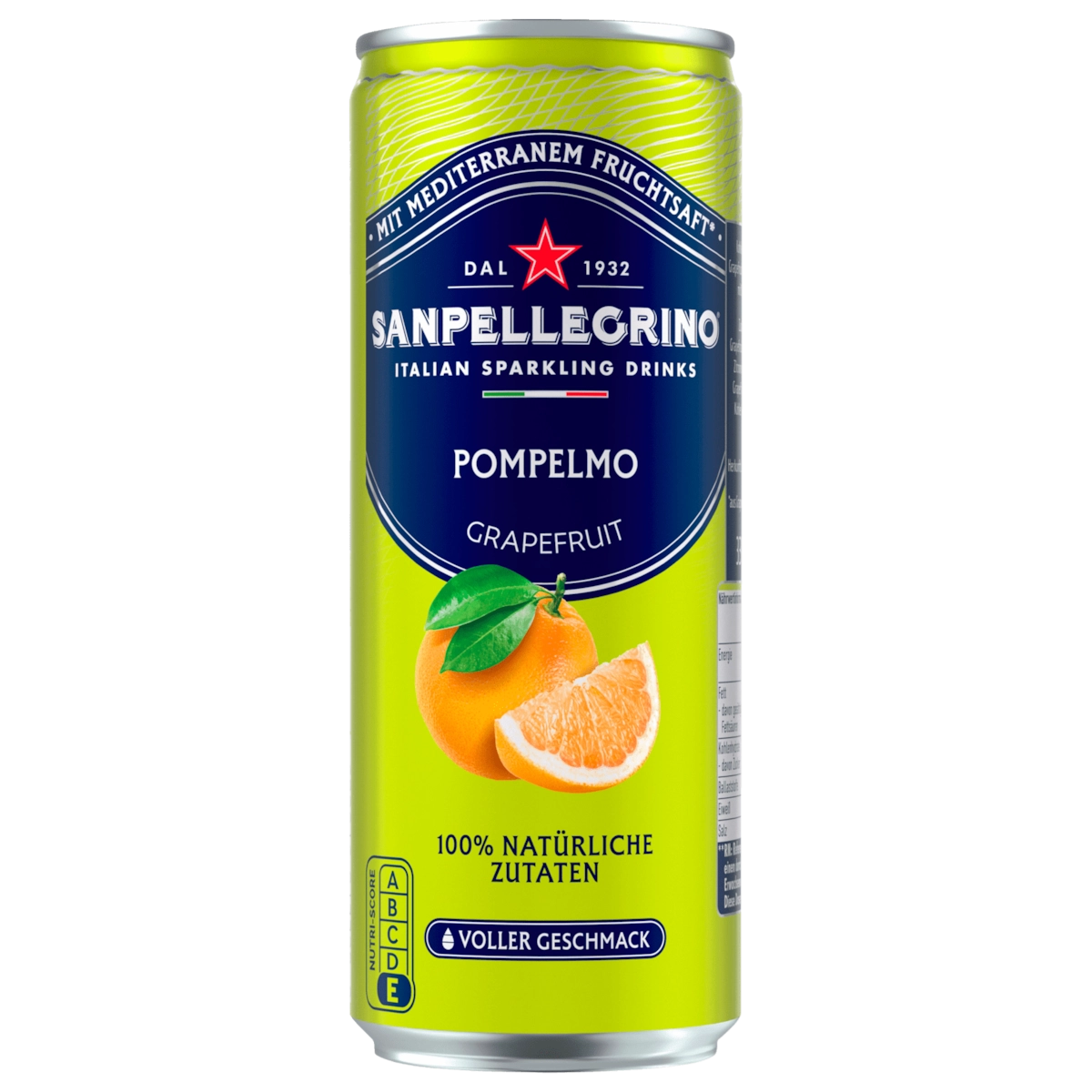 San Pellegrino Pompelmo Grapefruit-Limonade 0,33l