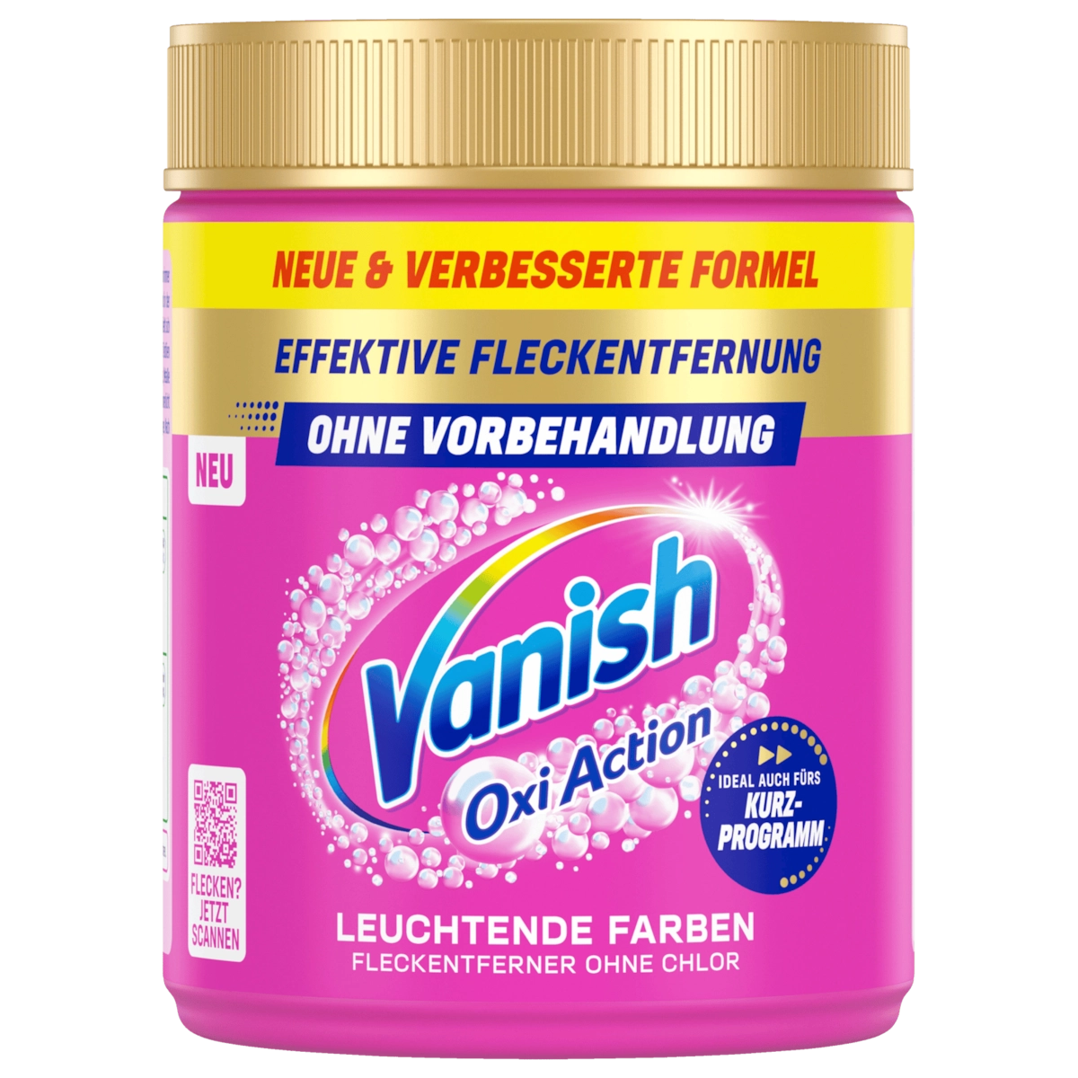 Vanish Oxi Action Fleckenentferner Pink Pulver 550g