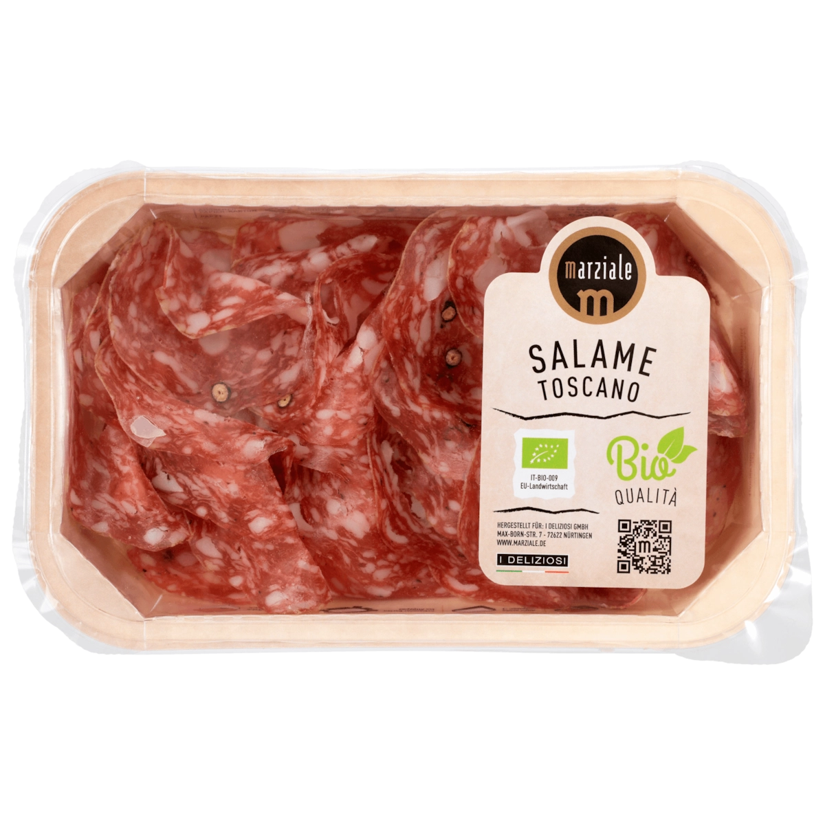 Marziale Bio Salame Toscano 80g