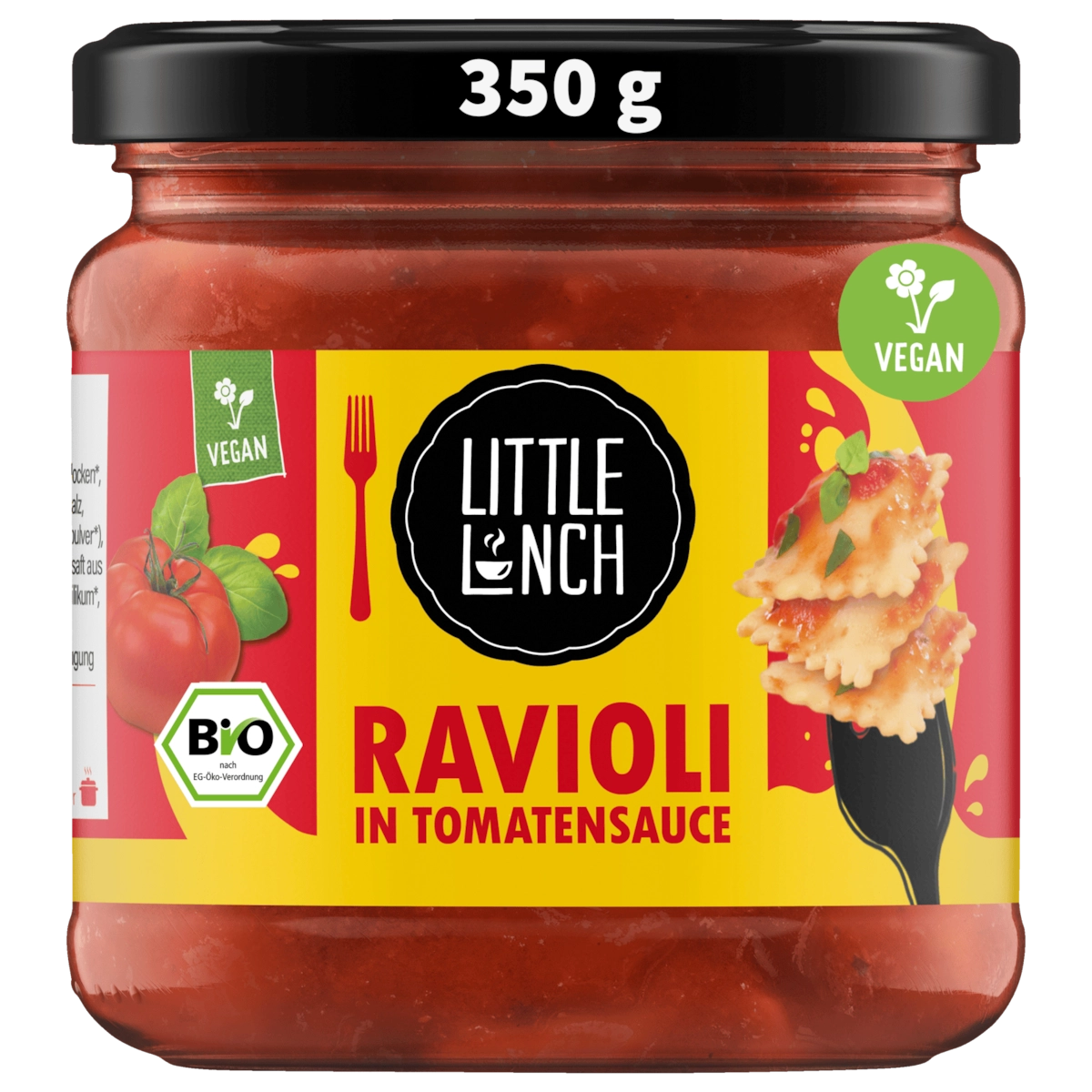 Little Lunch Bio Ravioli in Tomatensauce vegan 350g