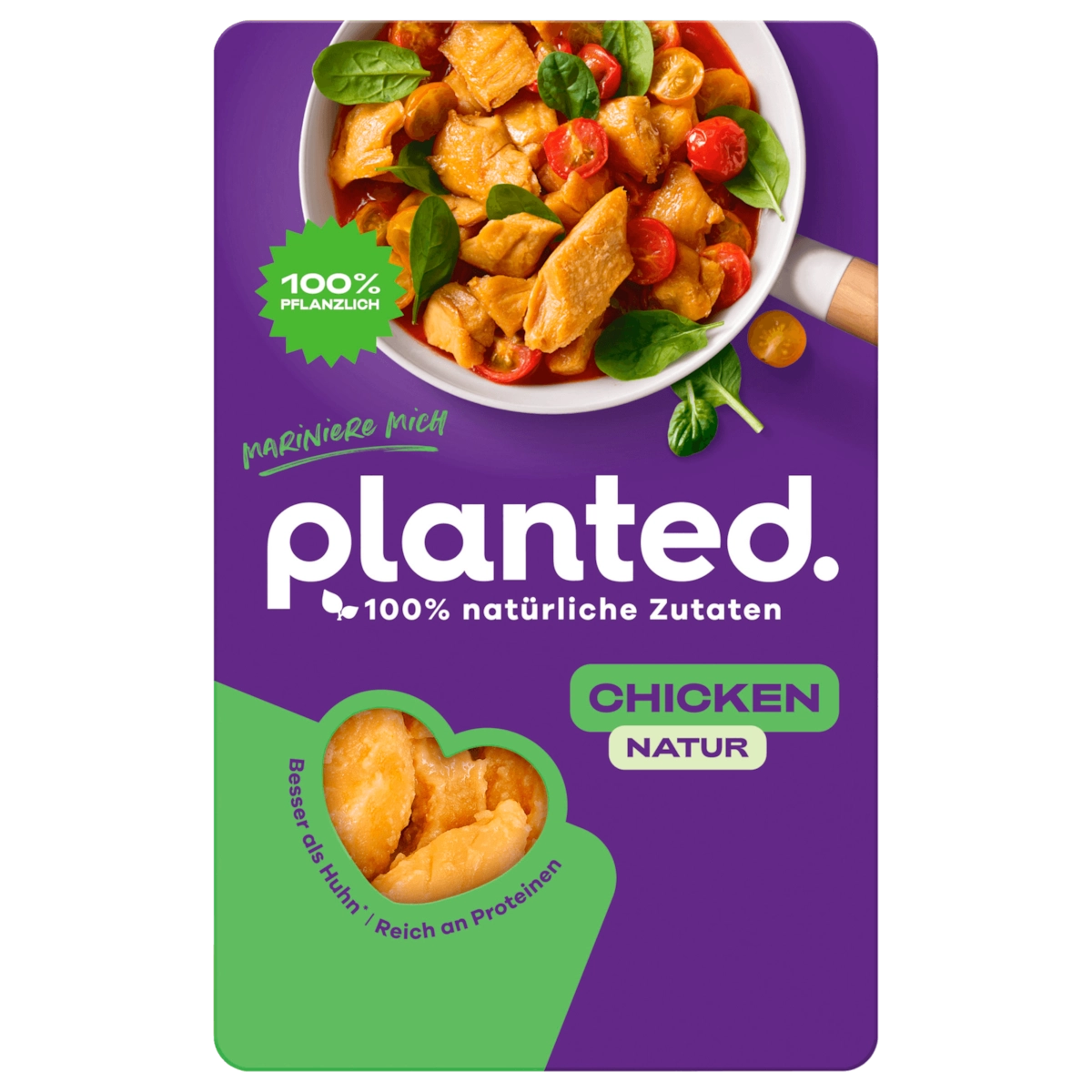 Planted. Chicken natur vegan 160g