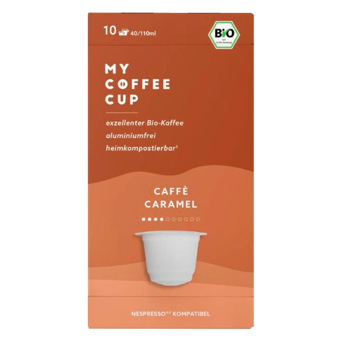 My Coffee Cup Bio Caffè Caramel 50g, 10 Kapseln