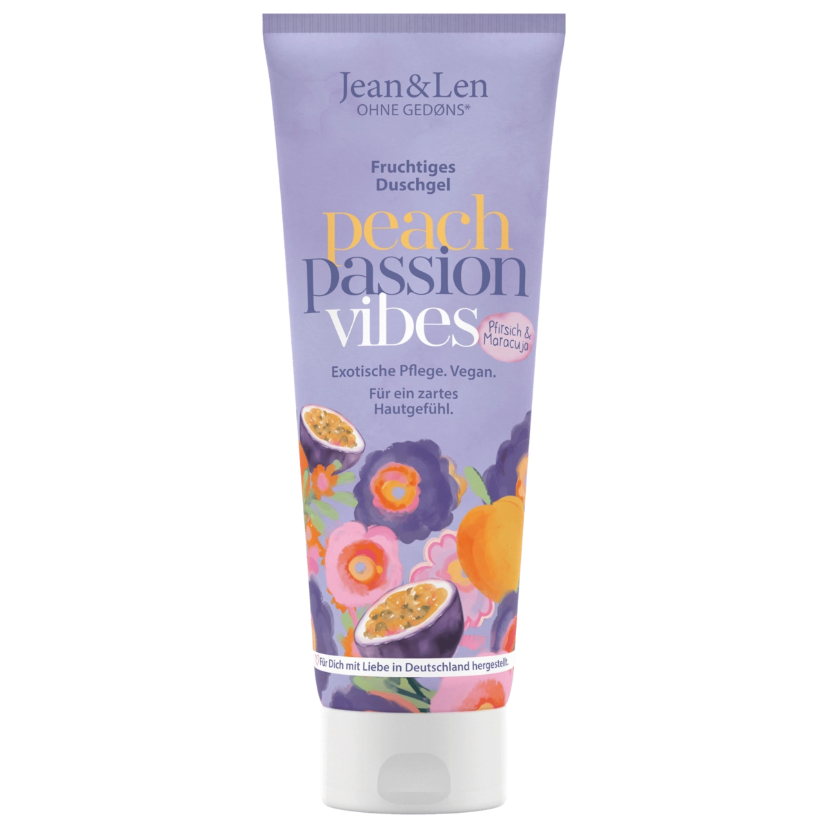 Jean & Len Fruchtiges Duschgel Pfirsich & Maracuja 250ml