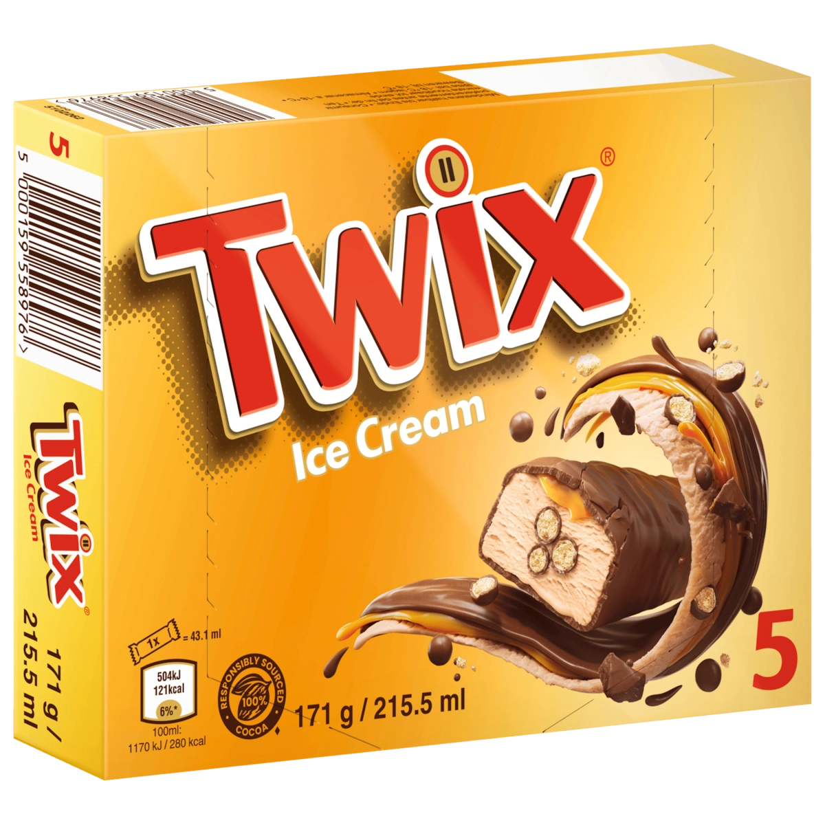 Twix Ice Cream 5x43,1ml