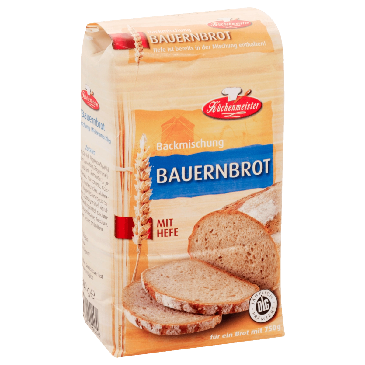 Küchenmeister Bauernbrot-Backmischung 500g