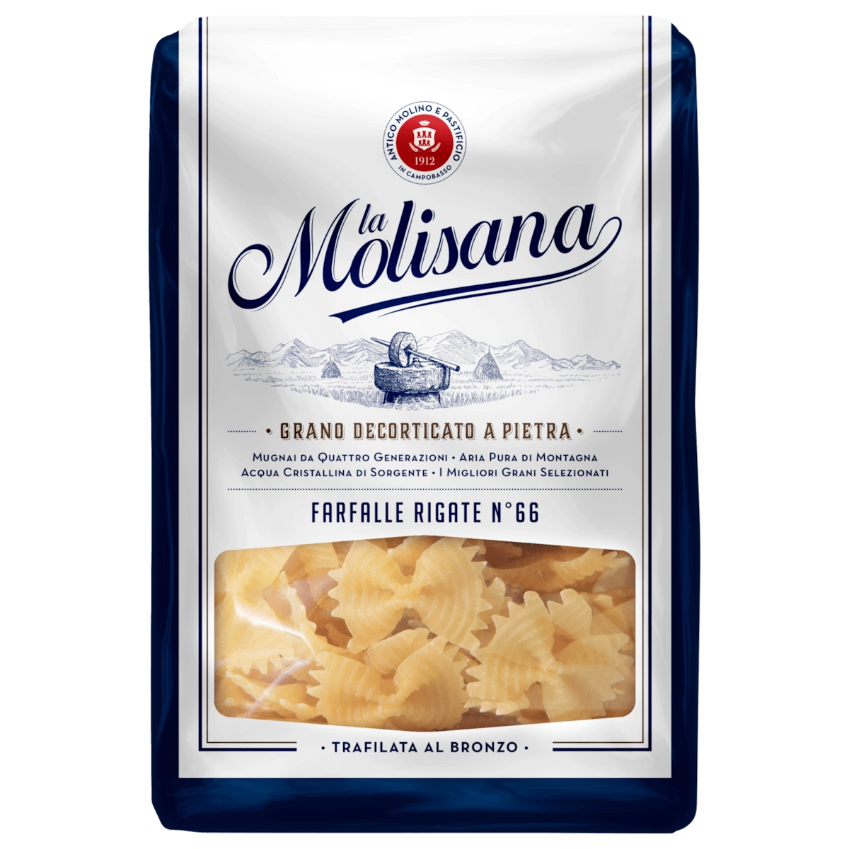 La Molisana Farfalle Rigate No. 66 500g