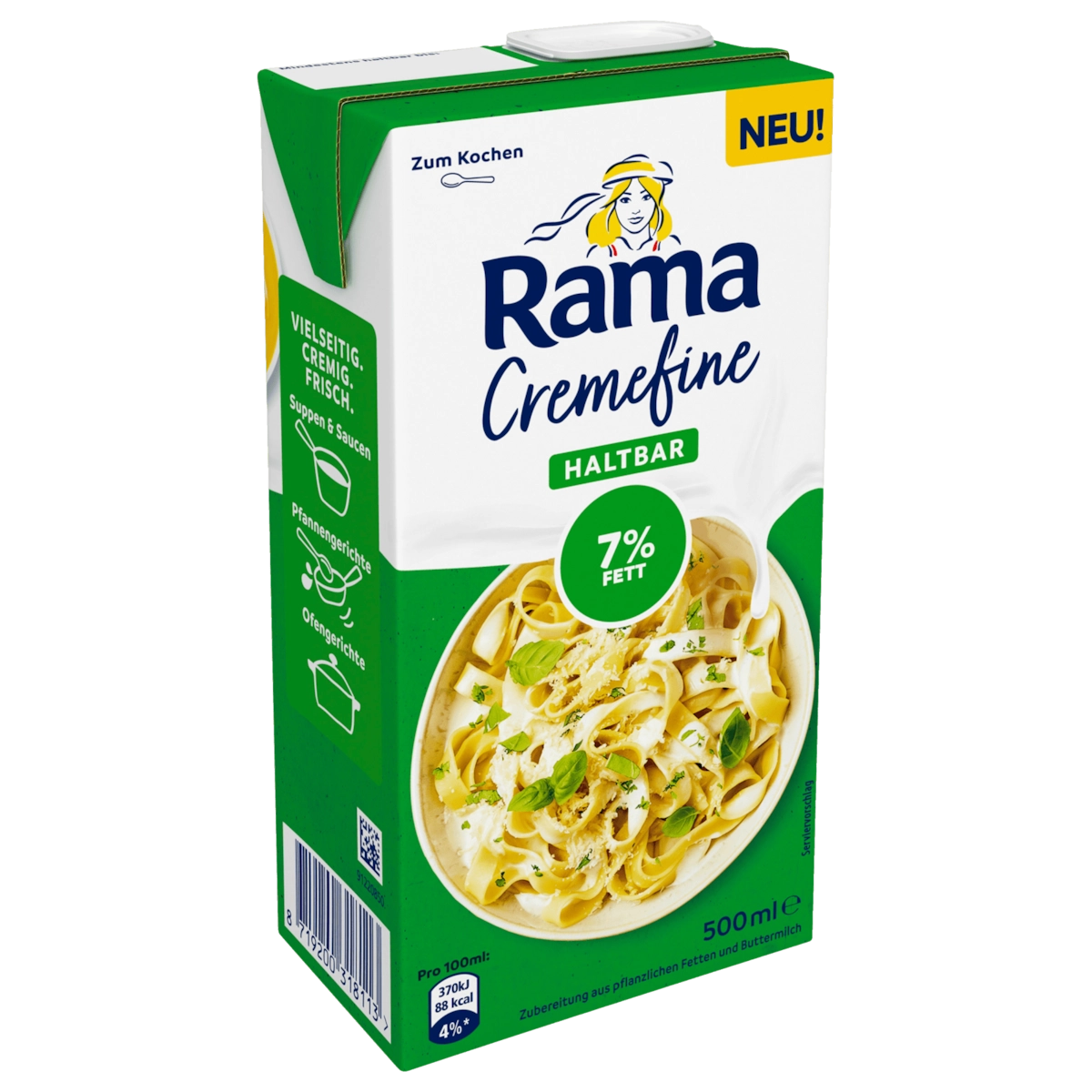 Rama Cremefine Haltbar 7% Fett 500ml