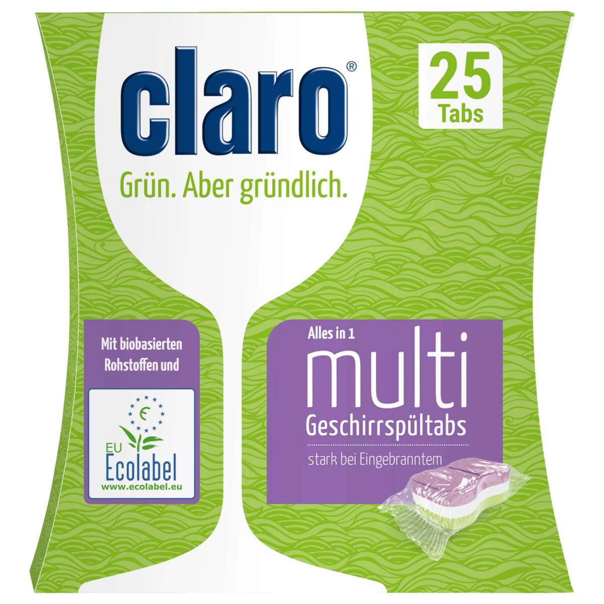claro 25 Geschirrspültabs multi 500g