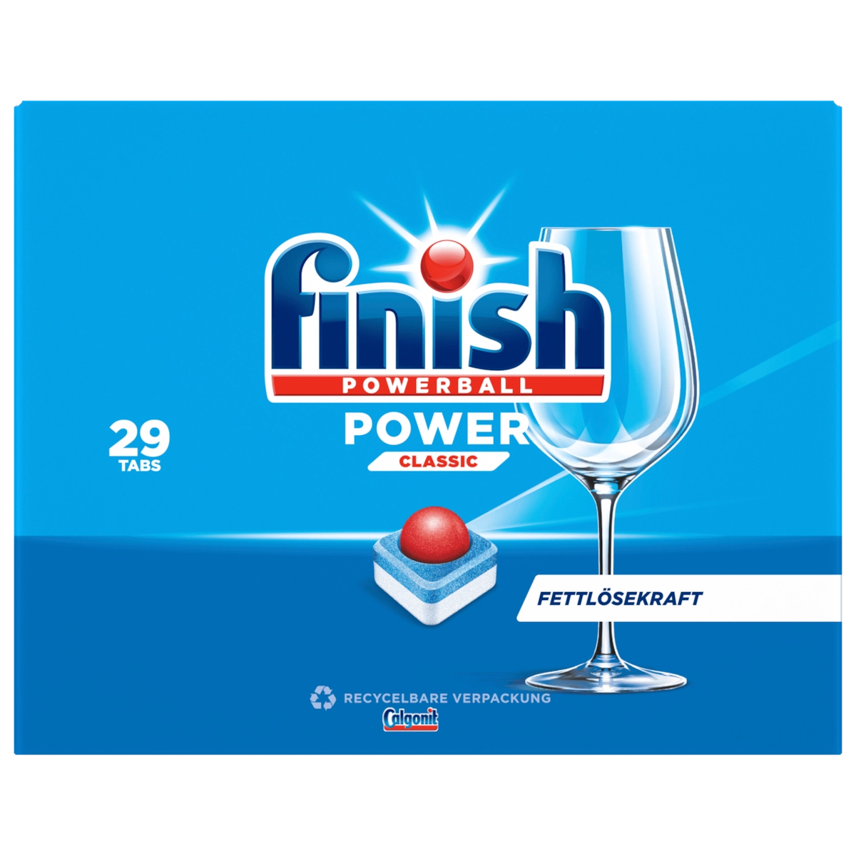 Finish Power Classic Fresh Spülmaschinentabs 29 Tabs