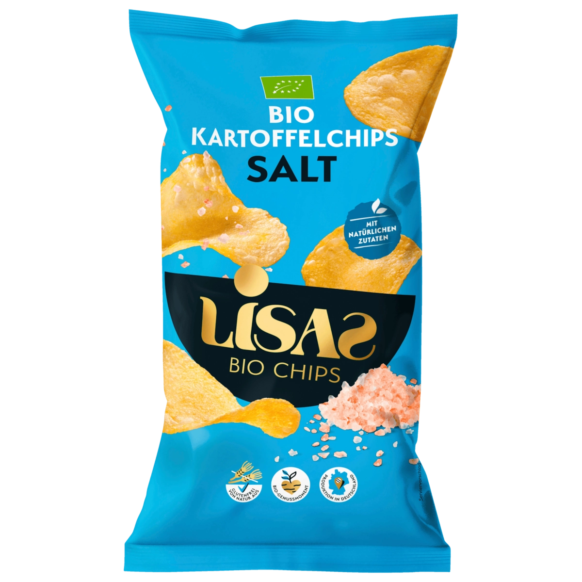 Lisas Bio Kartoffelchips Salt 125g