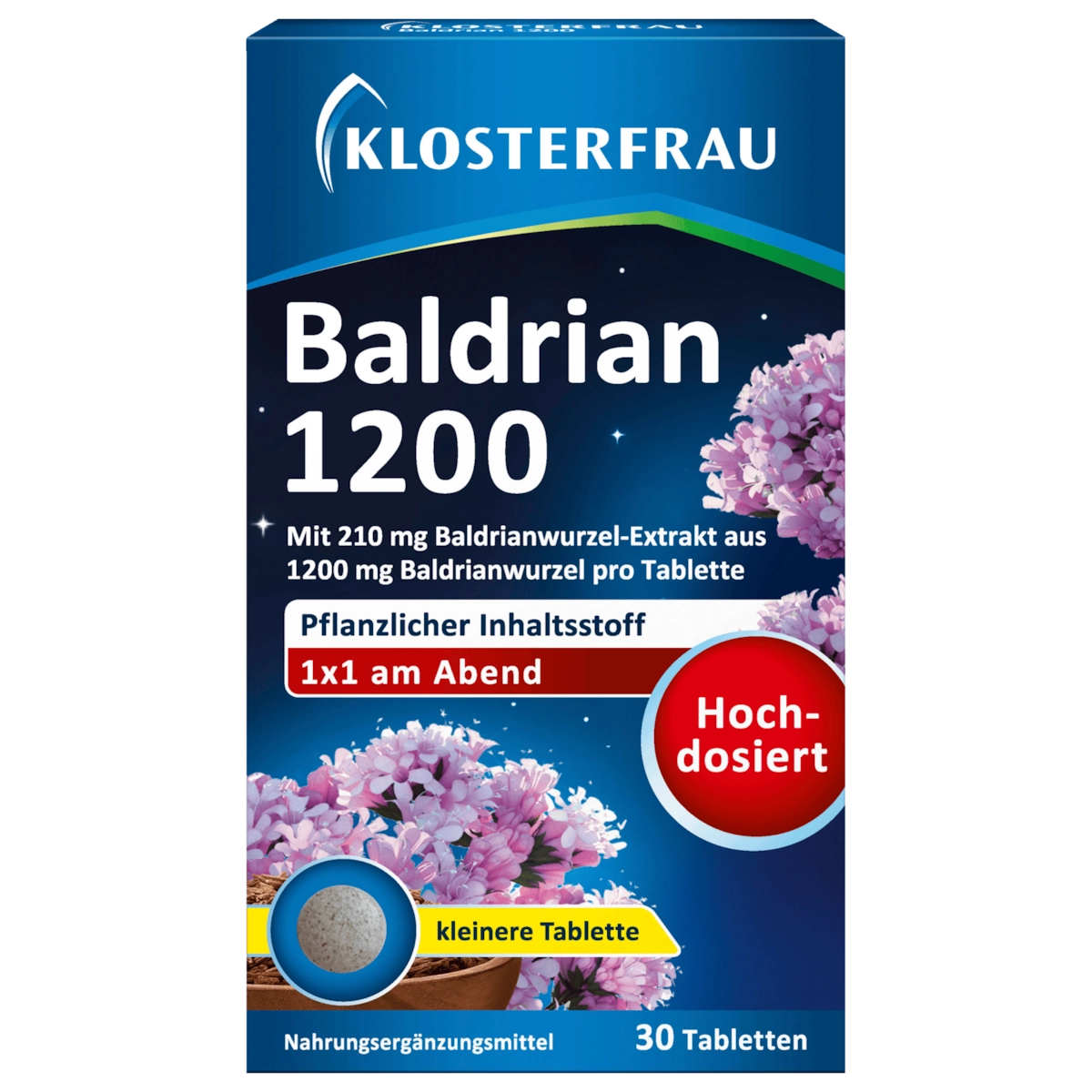 Klosterfrau Baldrian 1200 Tabletten 30 Stück