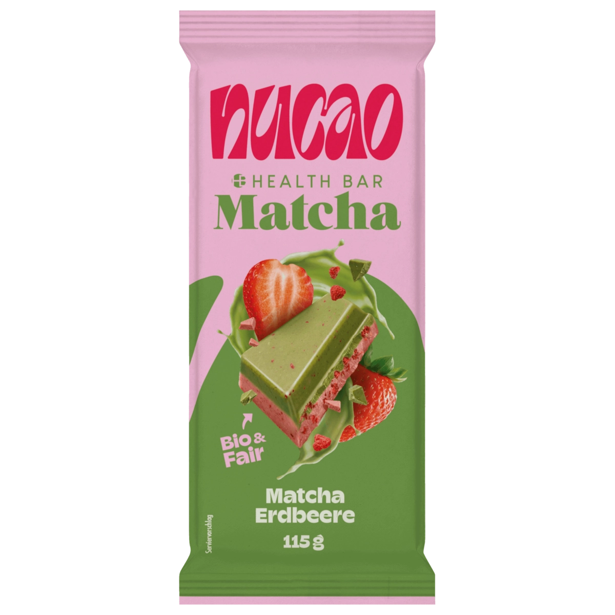 Nucao Health Bar Matcha Strawberry 115g