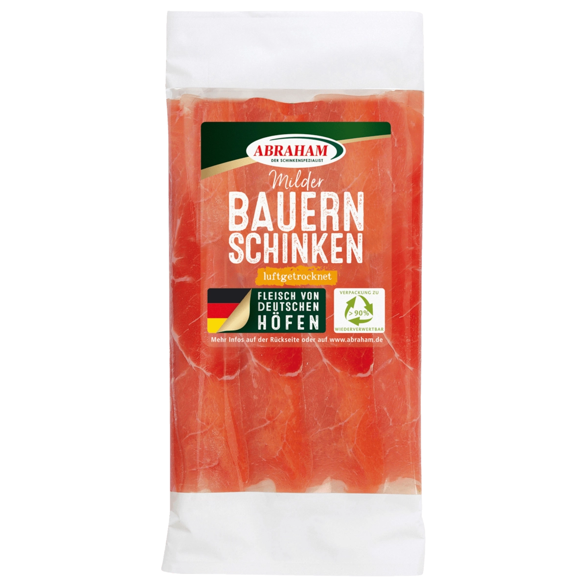 Abraham Milder Bauernschinken luftgetrocknet 80g