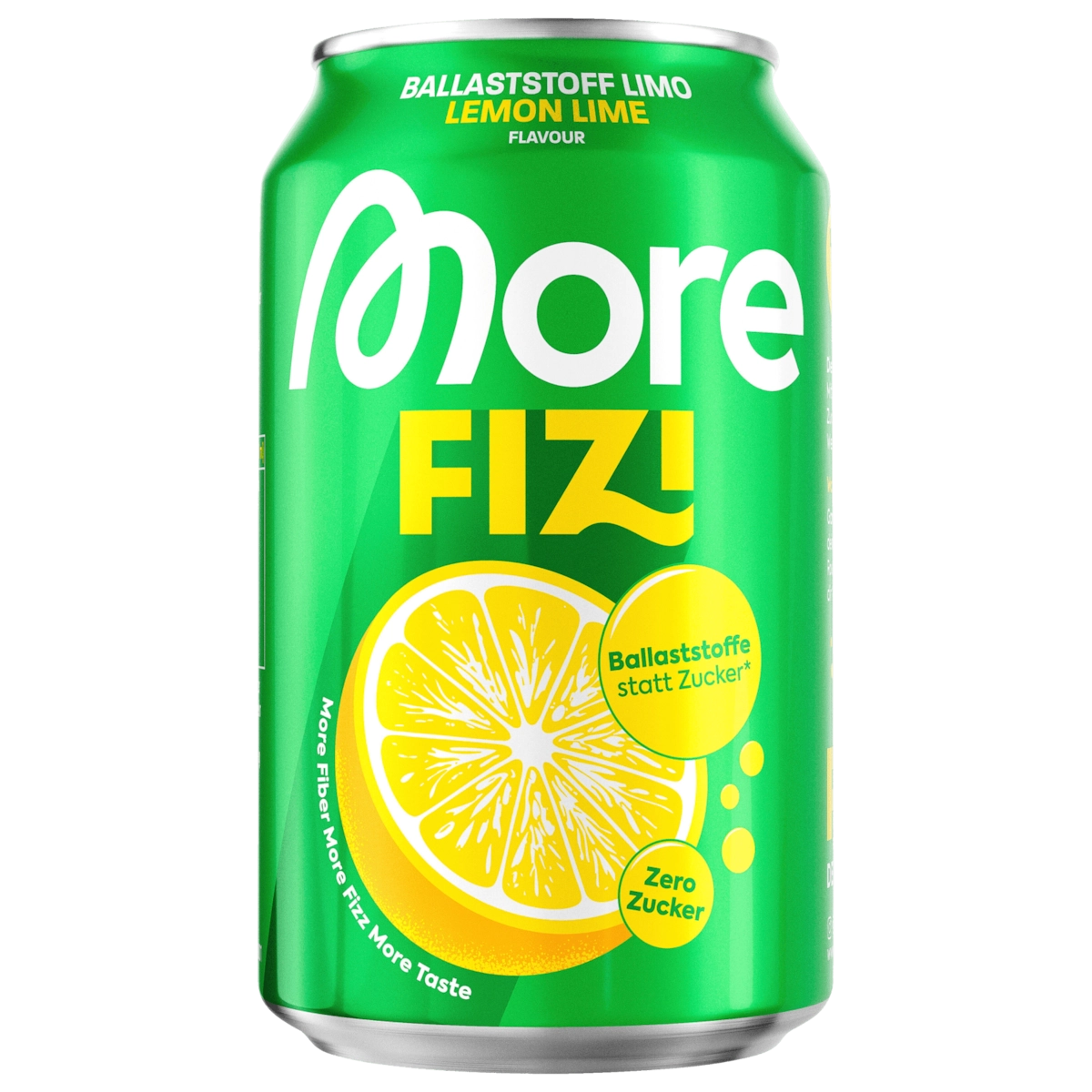 More Fizi Ballaststoff Limo Lemon Lime Zero 0,33l