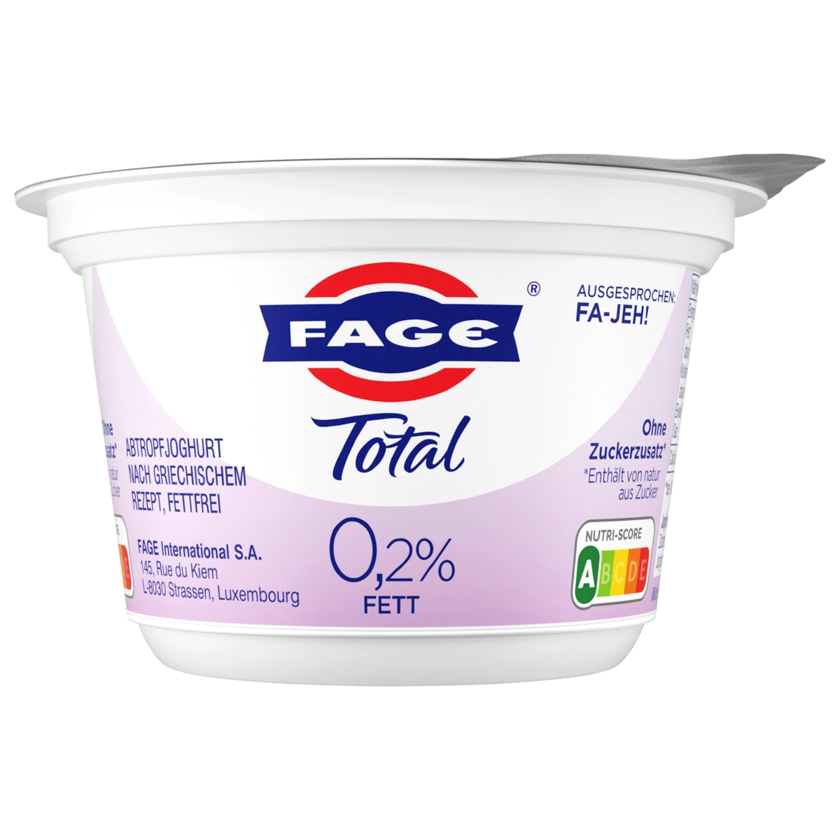 Fage Total Joghurt 0,2% Fett 150g