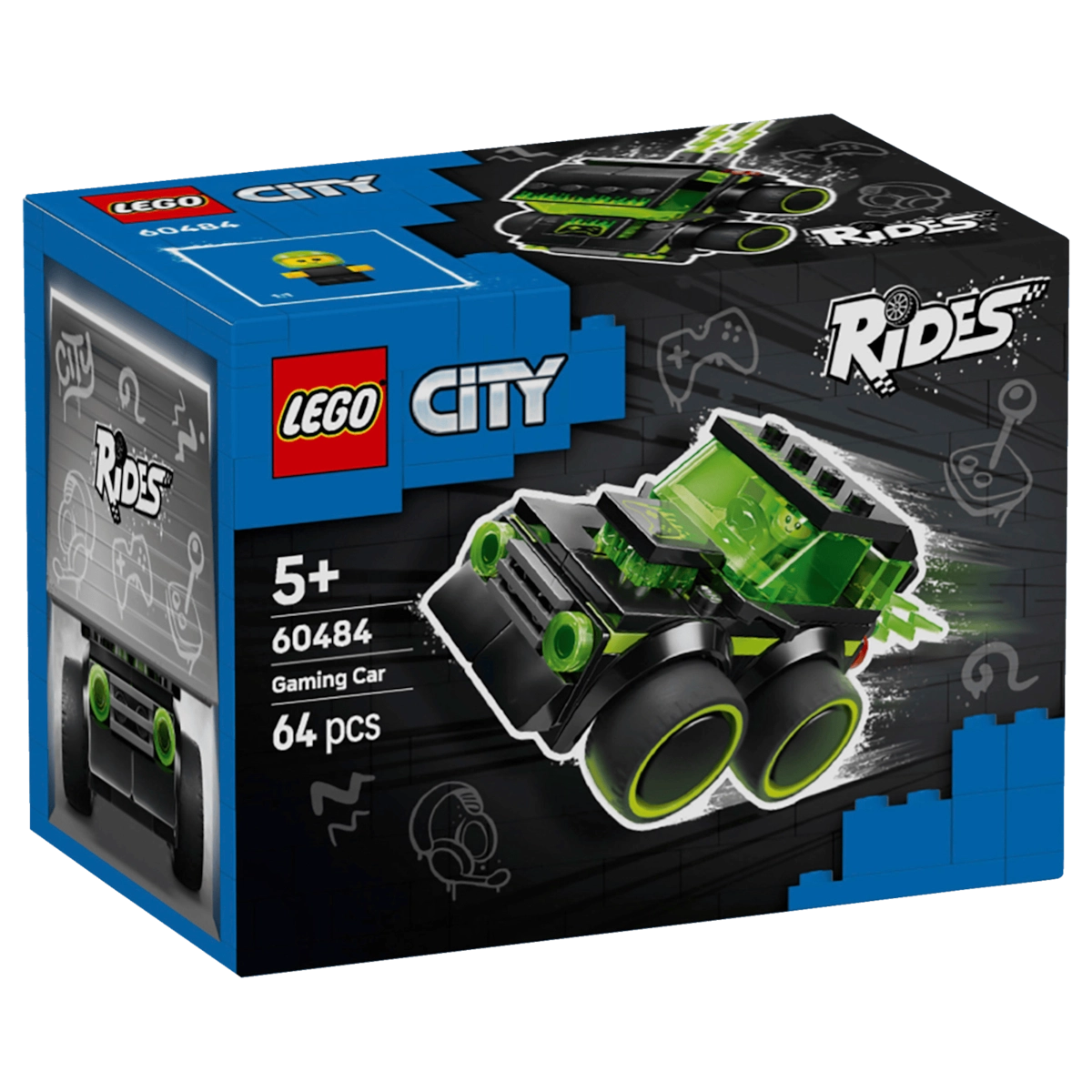 LEGO City 60484 Rides Gaming-Rennauto