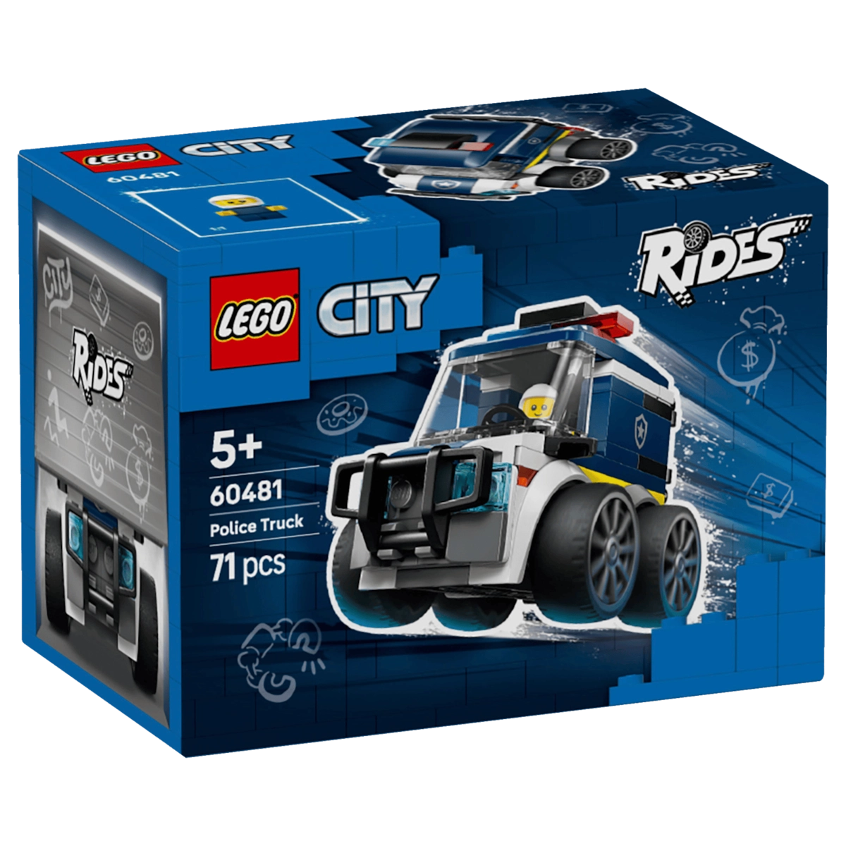LEGO City 60481 Rides Polizei-Truck