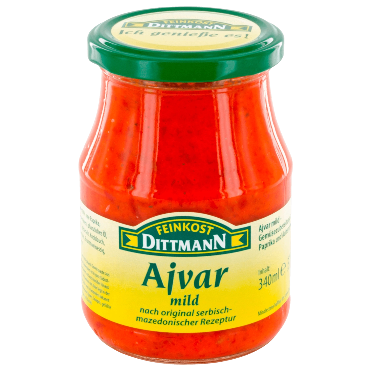 Feinkost Dittmann Ajvar mild 340ml