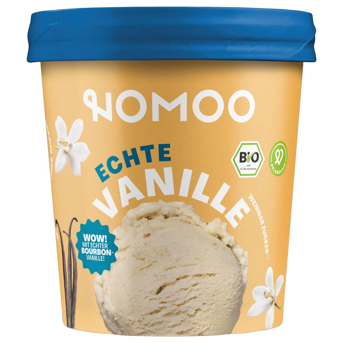 Nomoo Bio Eis Echte Vanille vegan 420ml