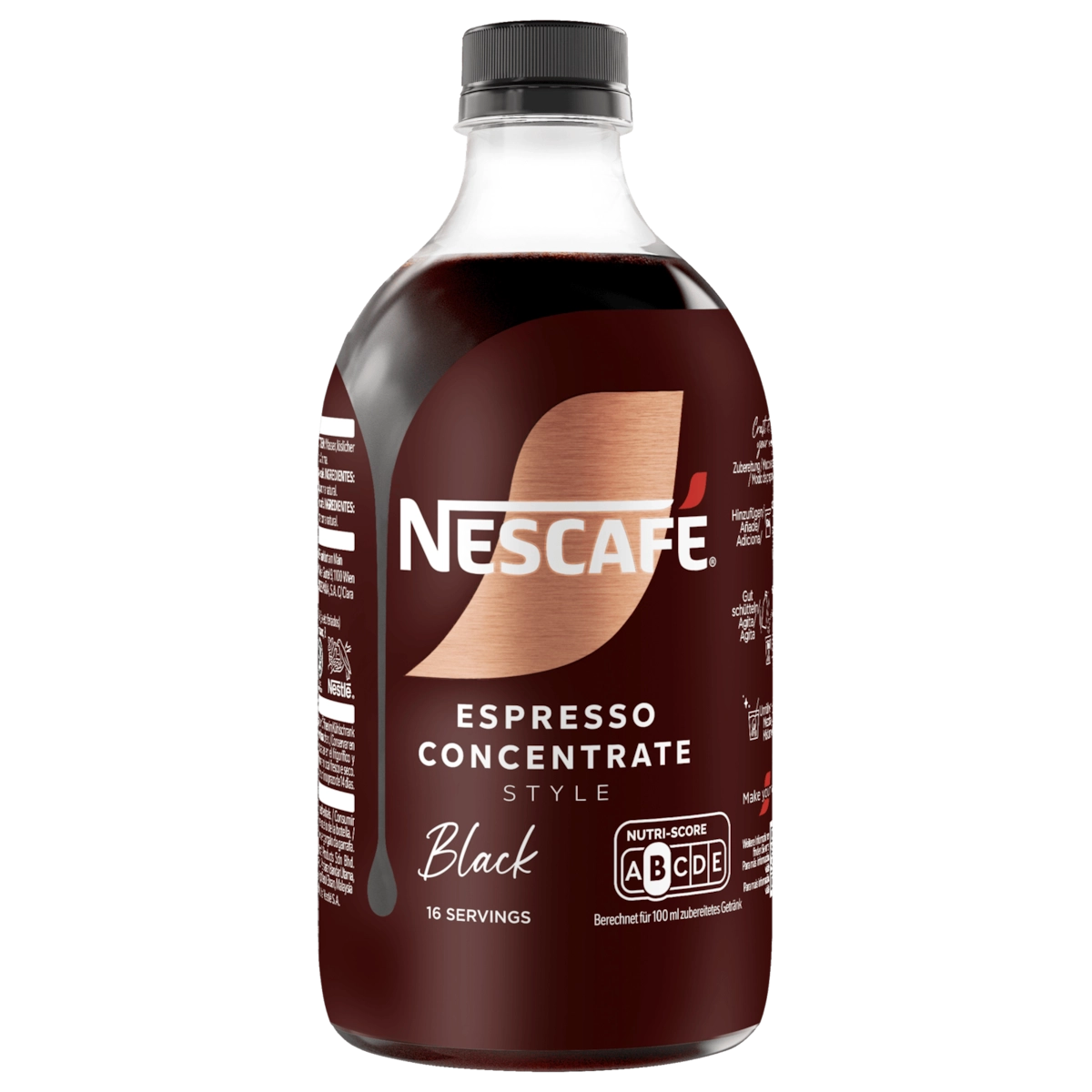 Nescafé Espresso Concentrate Style Black 500ml