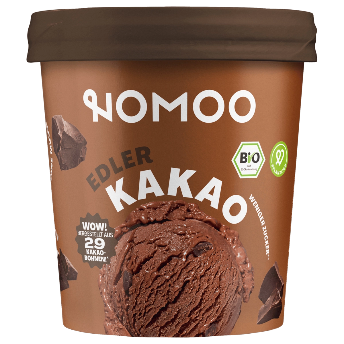 Nomoo Bio Eis Edler Kakao vegan 420ml