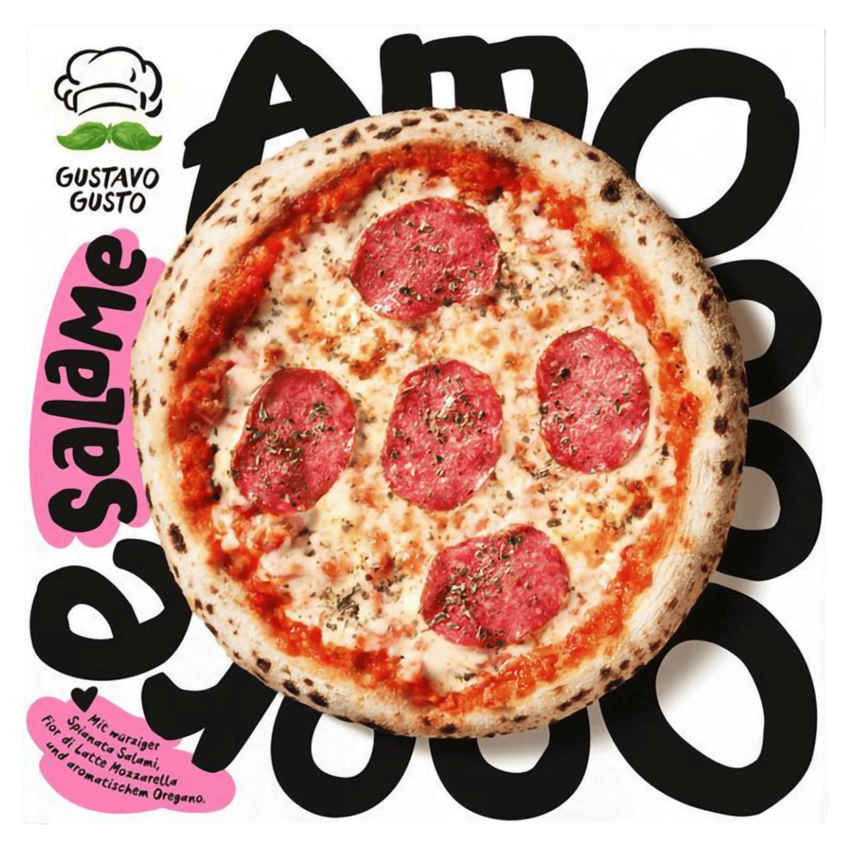 Gustavo Gusto Pizza Amore Napoli Salame 315g