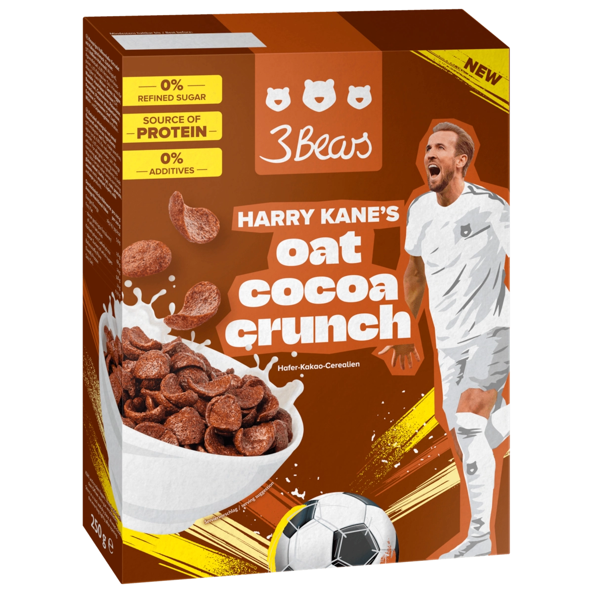 3Bears x Harry Kane's Oat Cocoa Crunch 250g