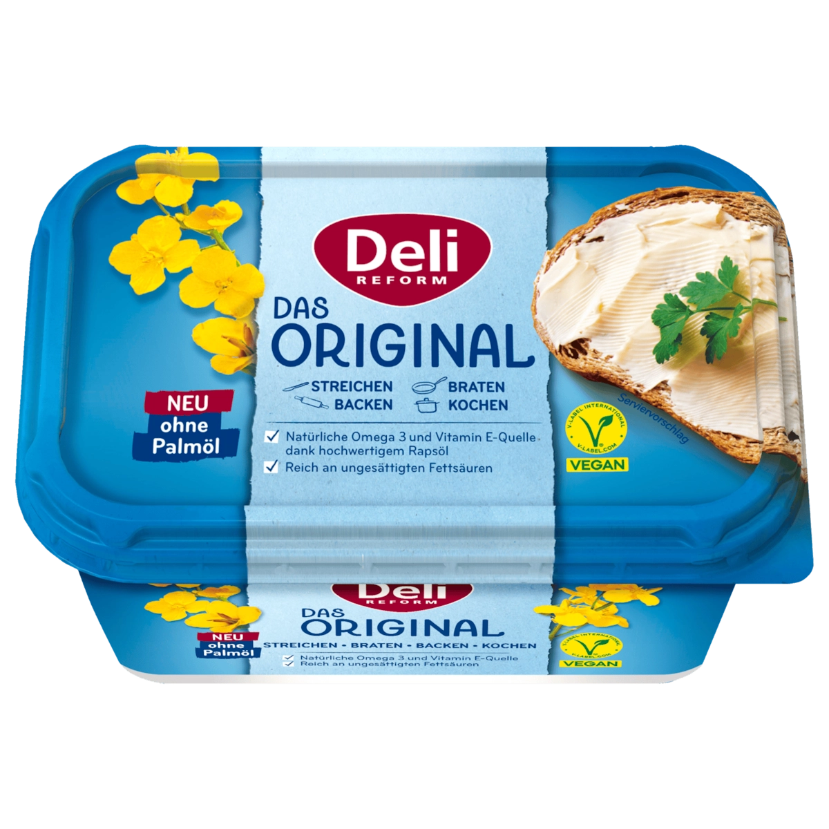 Deli Reform Margarine ohne Palmöl vegan 450g