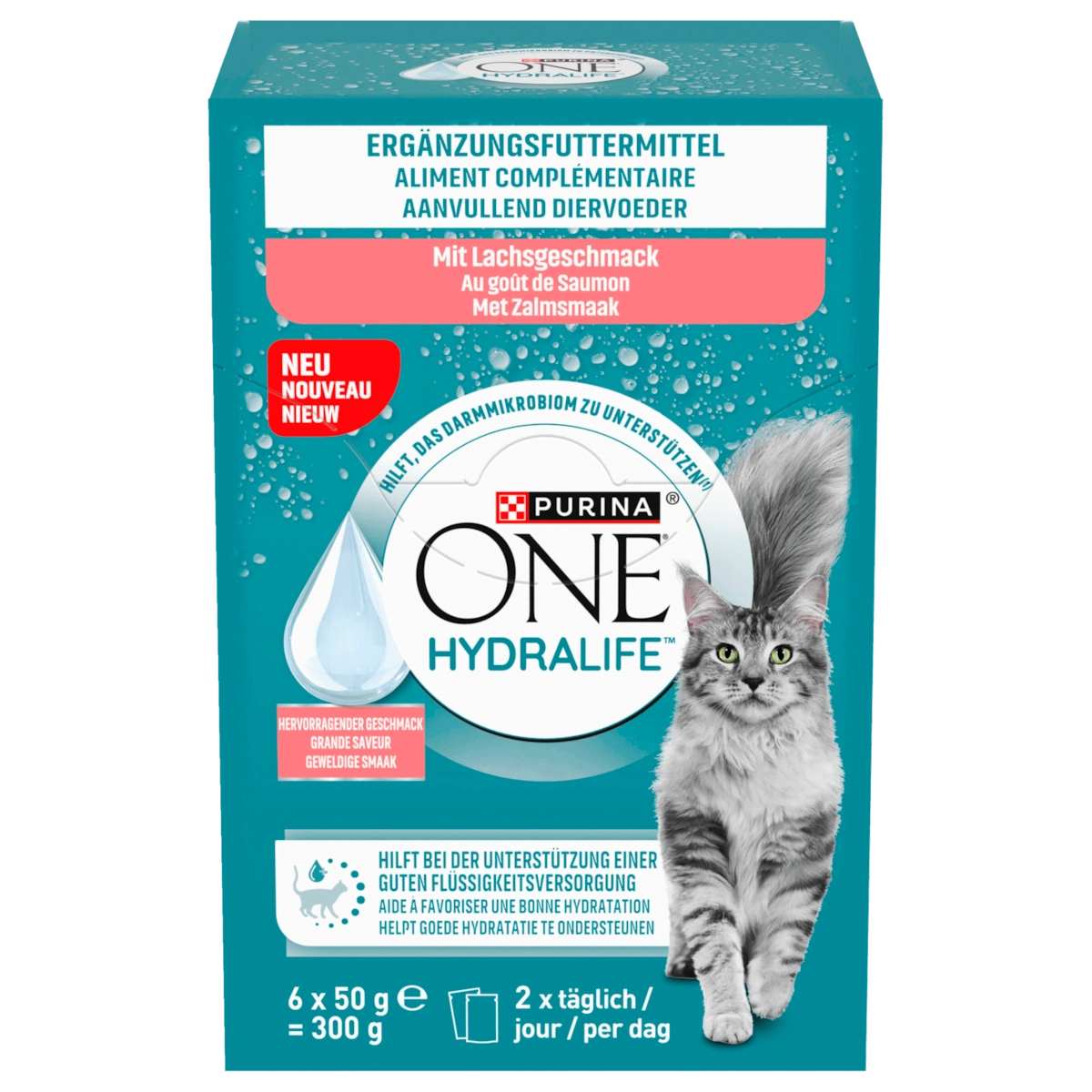Purina One Hydralife Lachs 6x50g