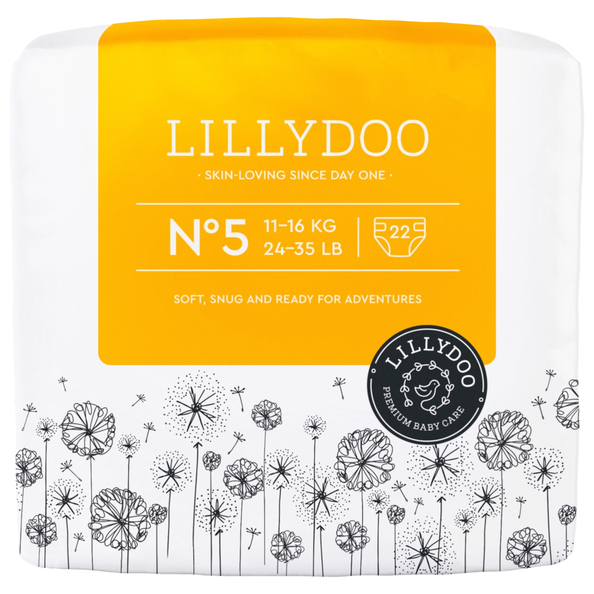 Lillydoo Windeln Gr. 5 11-16kg 22 Stück