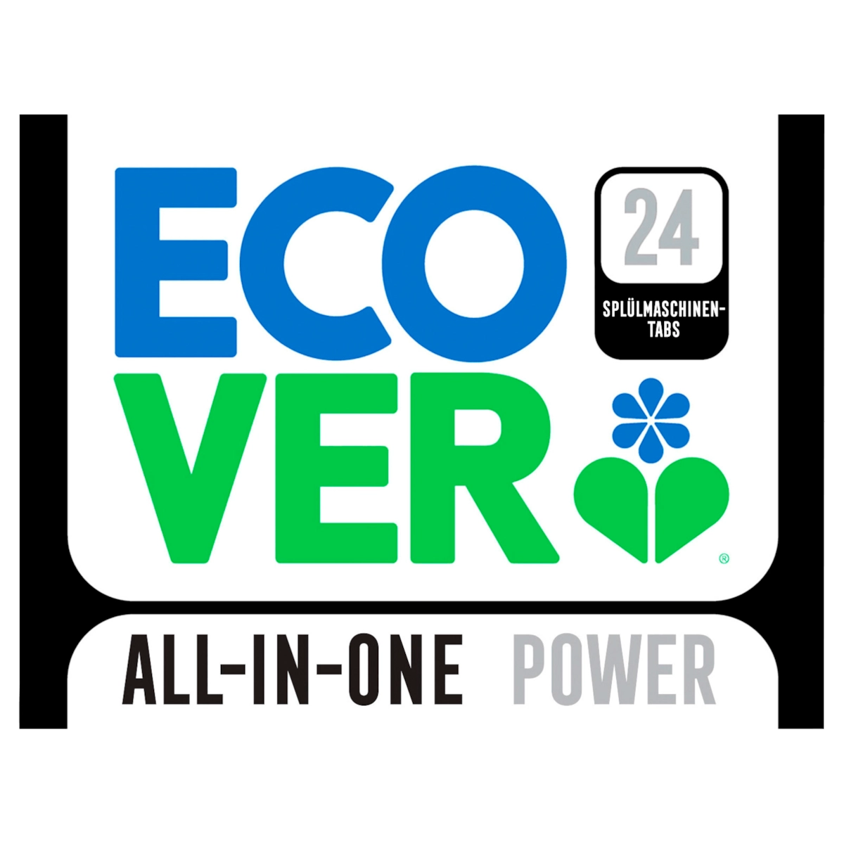 Ecover All-In-One Power 24 Spülmaschinentabs 420g