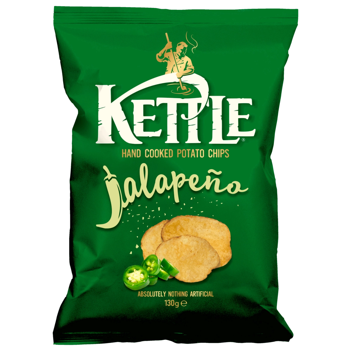 Kettle Potato Chips Jalapeño 130g