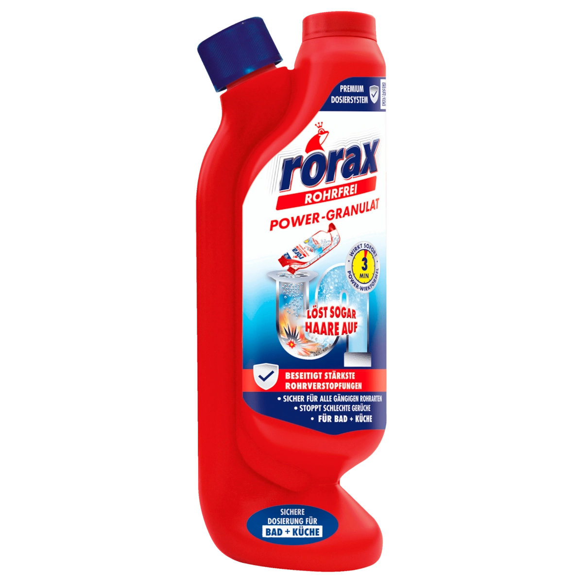 Rorax Rohrfrei Power Granulat 600g