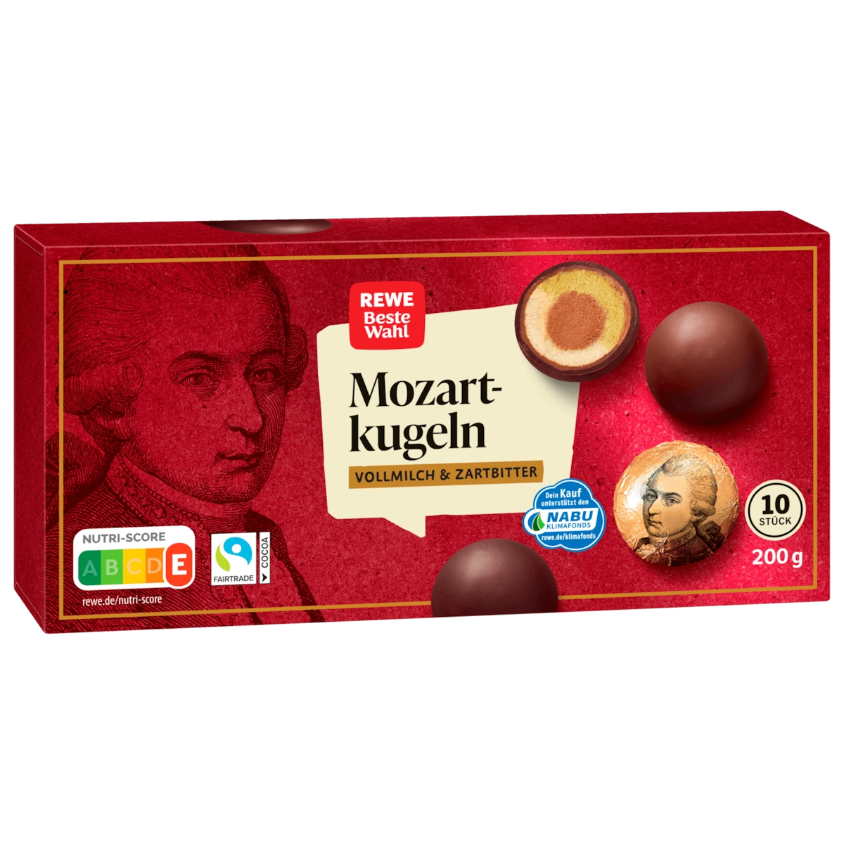 REWE Beste Wahl Mozartkugeln 200g