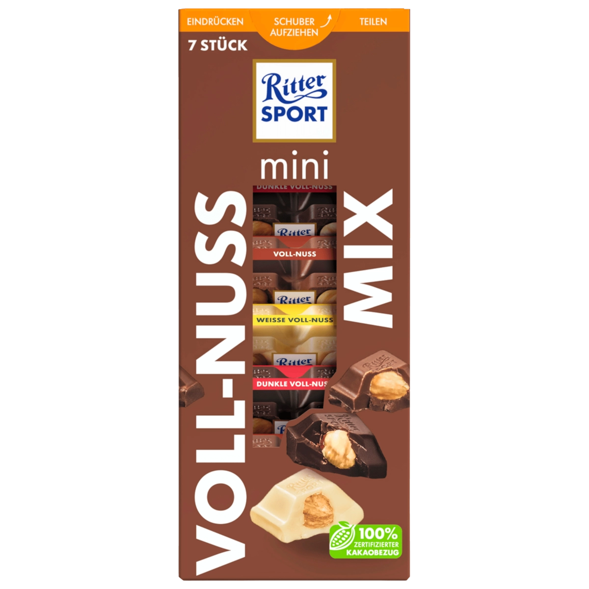 Ritter Sport Mini Voll-Nuss Mix 116g