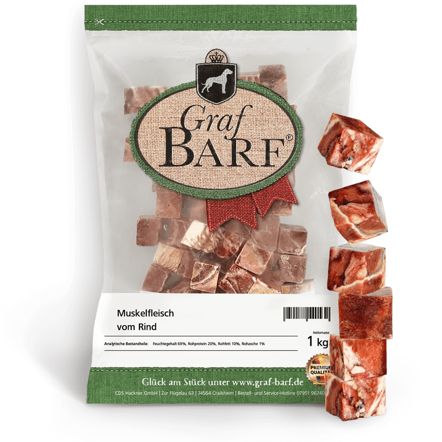 Graf Barf Muskelfleisch Rind