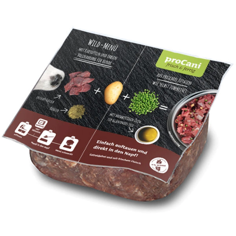 Wild Menü 500g - frisch und fertig