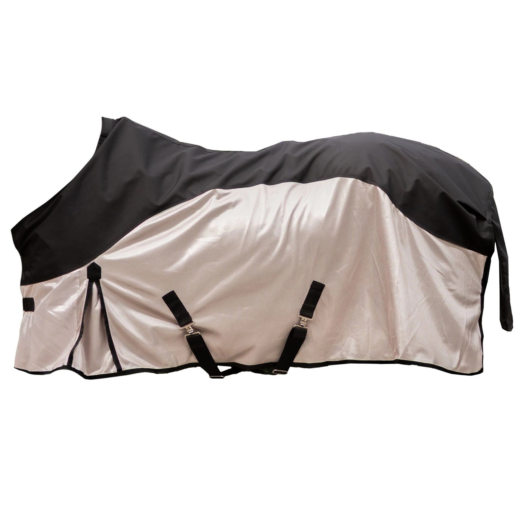 Regen-Fliegendecke DryGuard Fly Regendecke Beige/Black / 125 cm