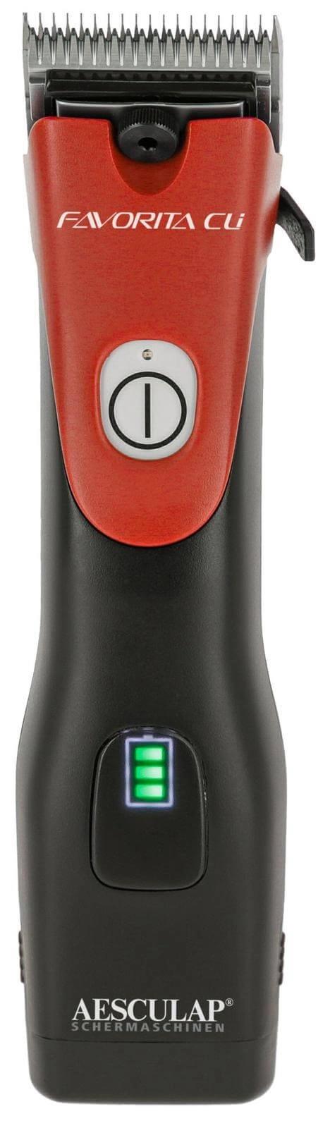 Akkuschermaschine Favorita CLi Signalrot / 2 Akku