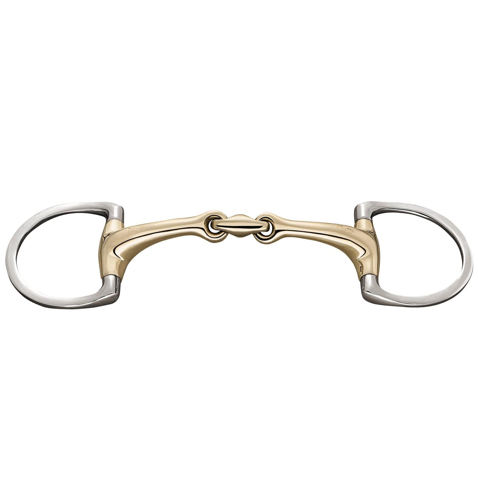D-Ring Trense Doppelt Gebrochen Dynamic RS 16 mm SENSOGAN® Gebiss 145