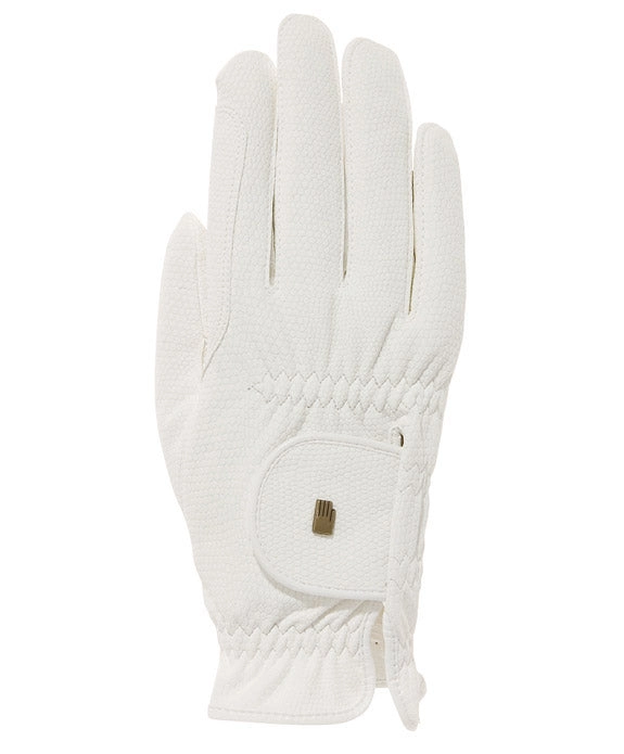 Reithandschuh Roeck-Grip Handschuh Weiß / 8 1/2